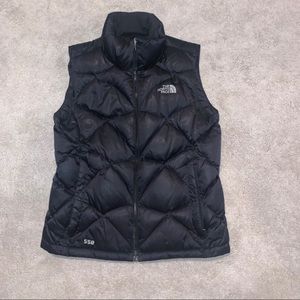 Black North Face Puffer Vest